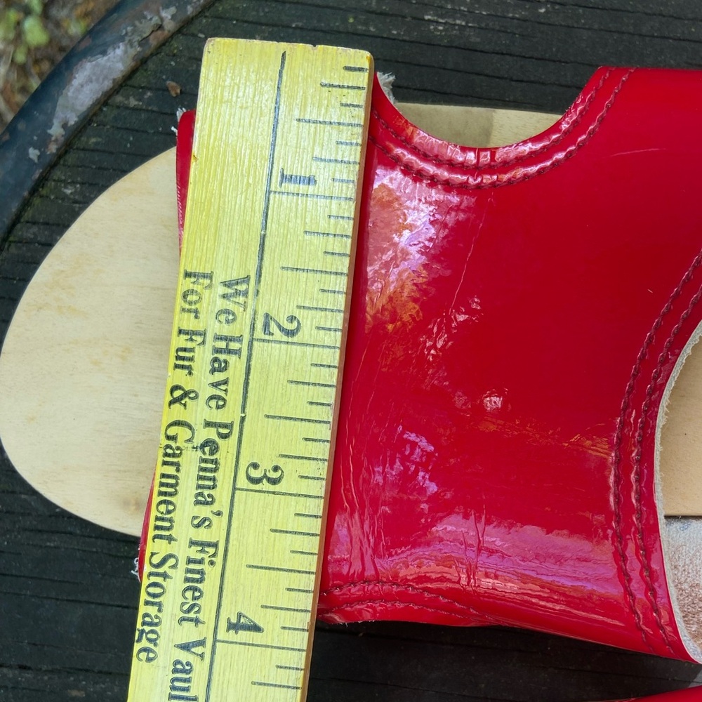 No 6 patent leather slides - Picture 12 of 13
